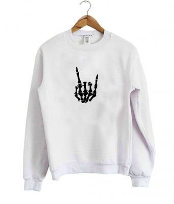 Skeleton Hand sweatshirt