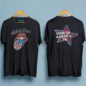 The Rolling Stones Tour Of America '78 Two Sided T-shirt