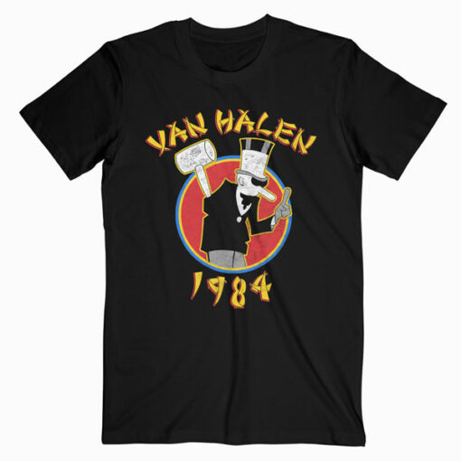 Van Halen 1984 Tour Band T Shirt