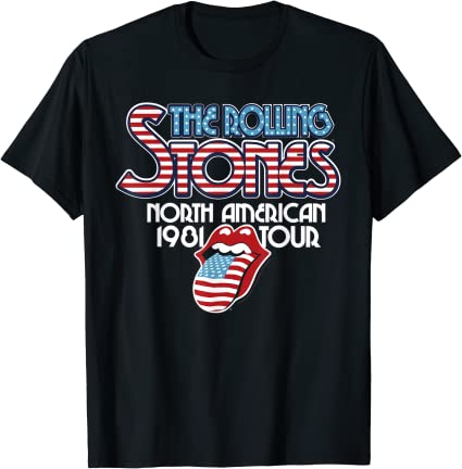 Rolling Stones North America Tour 1981 T-Shirt