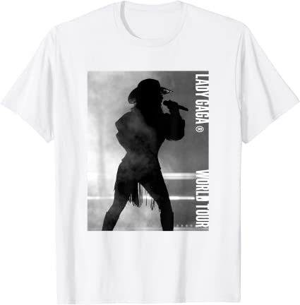    Lady Gaga World Tour T Shirt 