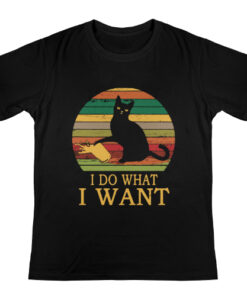 Black Cat t shirt