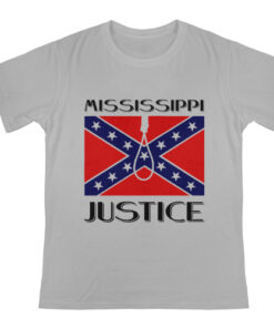 Confederate Flag Mississippi Justice T-Shirt