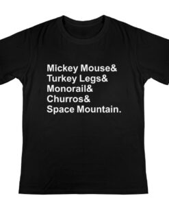 Mickey Mouse Turkey Legs Monorail T-shirt