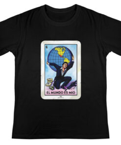 el mundo es mio t-shirt